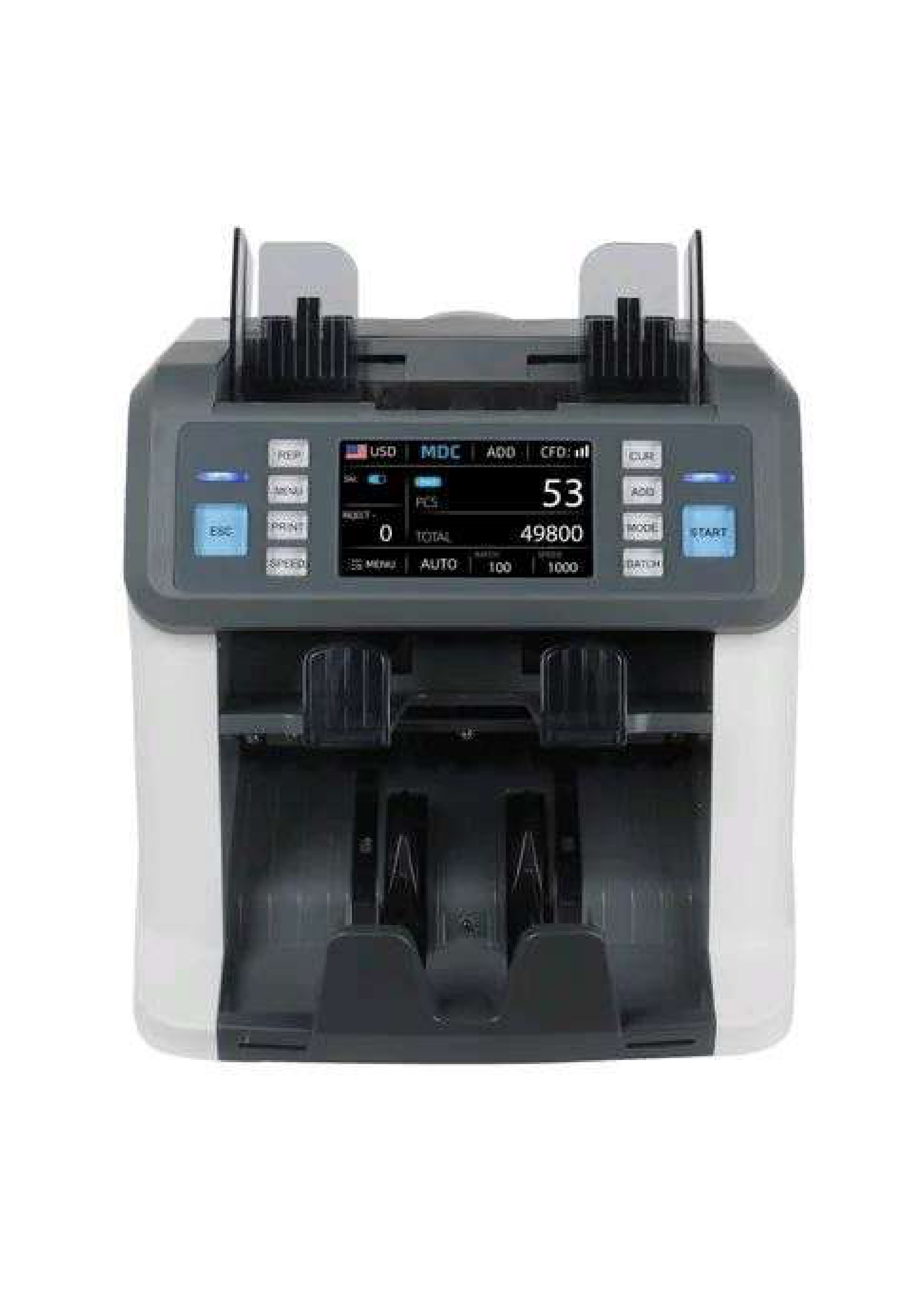 KBC-9500 Double CIS Currency Sorter